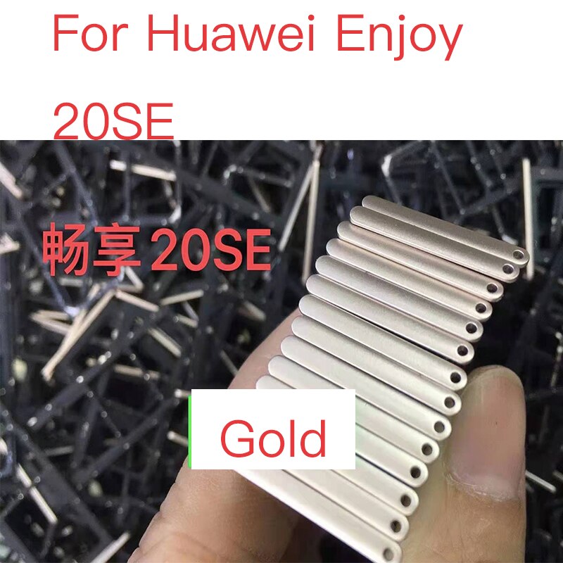 10 pezzi per Huawei Enjoy 20SE Enjoy 20SE Enjoy 20 SE custodia per telefono originale adattatore per vassoio SIM supporto per vassoio per scheda Micro SD