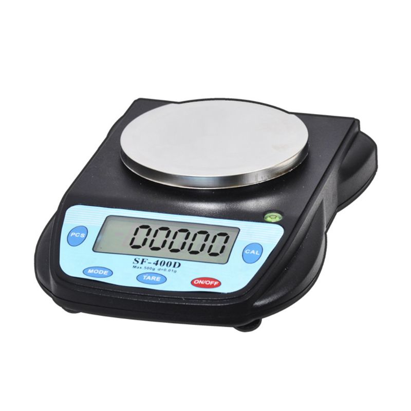 SF-400D Analytical Balance Lab Electronic Digital Scale 500g/0.01g Black