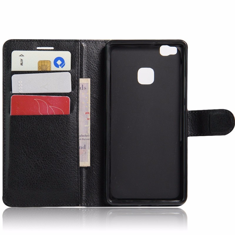 Funda con tapa para Huawei VNS-L21, funda trasera de cuero PU para teléfono Huawei P9 Lite VNS-L21 VNS-L22 VNS-L23