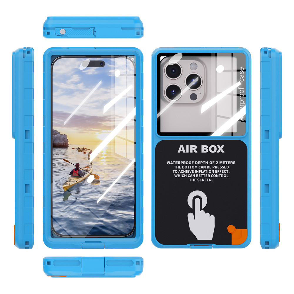 IP68 Waterproof Case for Samsung S10 S20 S21 S22 S23 S24 S25 Ultra A56 A36 A26 A16 A55 A35 A15 A54 A34 A14 A13 A53 Diving Cases: Blue