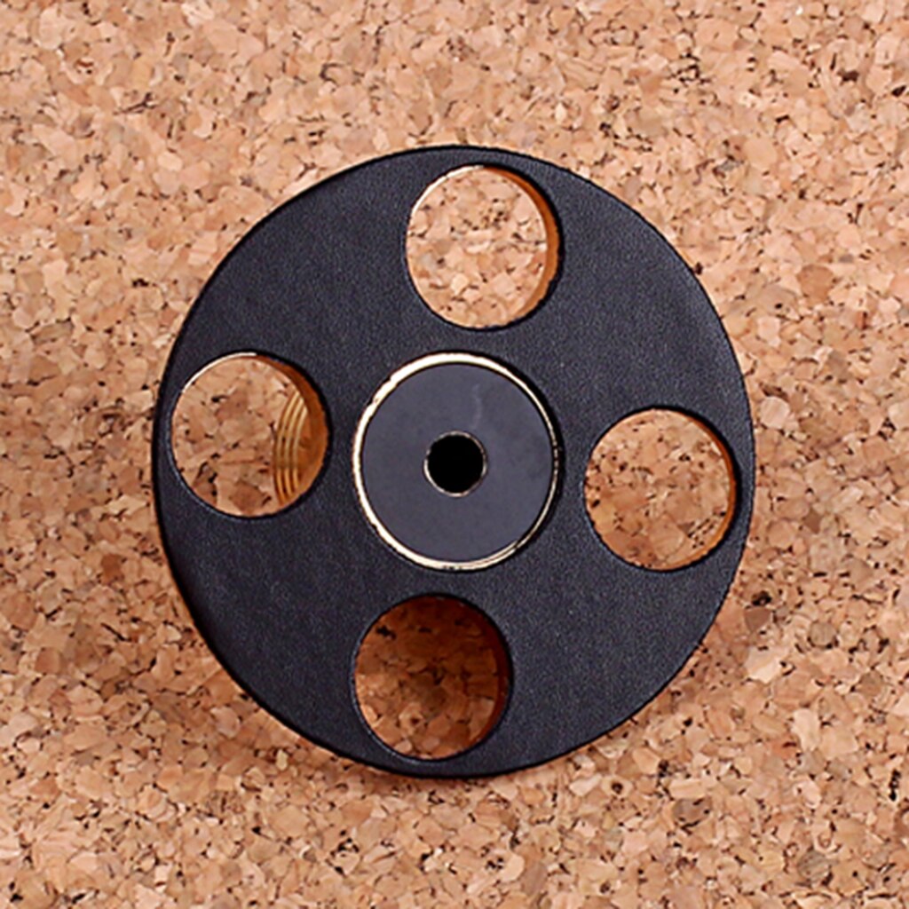 Deluxe Vinyl Turntables Metal Disc Stabilizer Record Weight Clamp