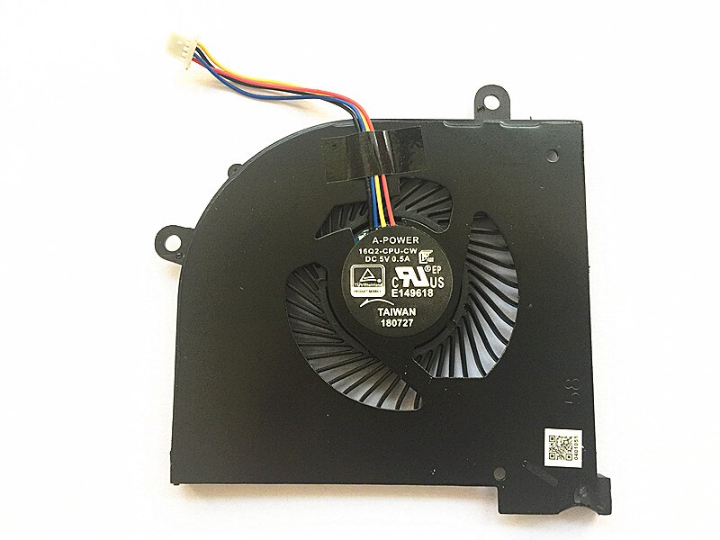 SSEA laptop CPU GPU cooling fan for MSI GS65 GS65VR P65 MS-16Q2 16Q2-CPU-CW 16Q2-GPU-CW: CPU