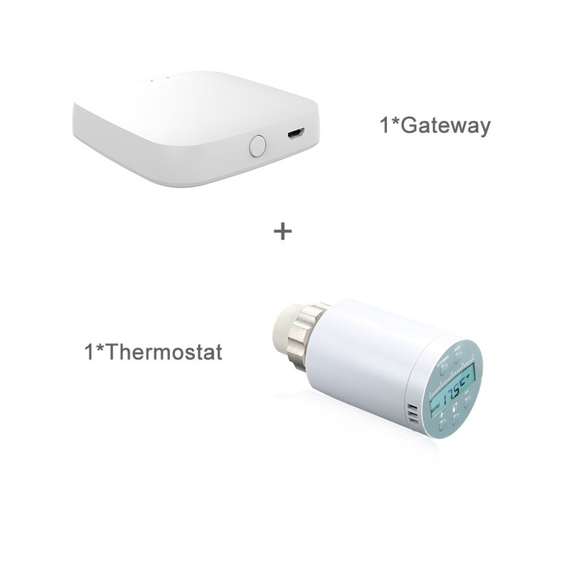 SEA801-ZIGBEE Wifi Thermostat Controller Heating Accurate TRV Thermostatic Smart Radiator Valve Programmable Remote Controller: Type 3