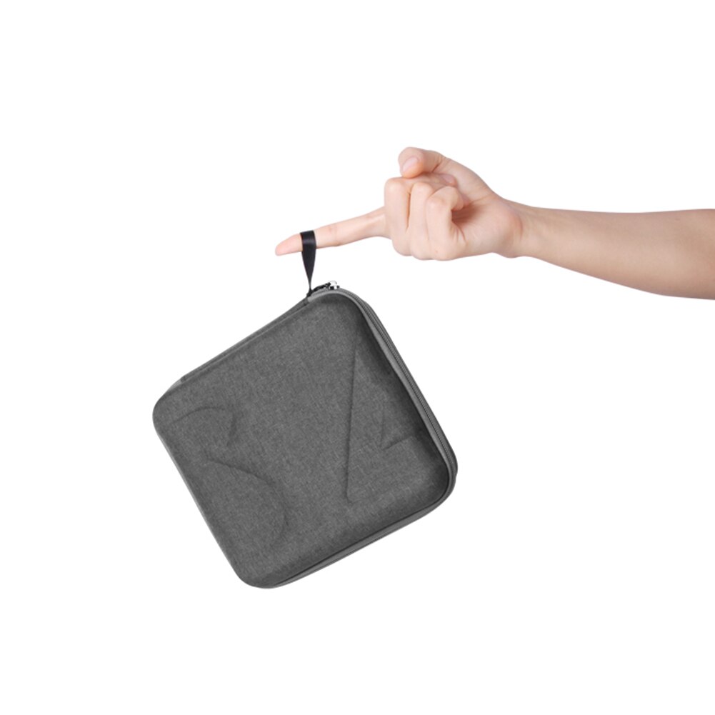 Bærbar opbevaringspose til dji  om 4 grå holdbar bæretaske til  om 4/ osmo mobile 3 håndtaske håndholdt kardan tilbehør