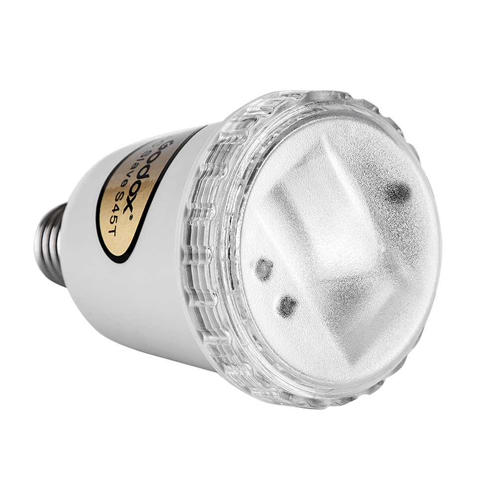 Godox-luces intermitentes electrónicas A45s para estudio fotográfico, luz estroboscópica de CA, Bombilla Flash esclavo para E27, 220V
