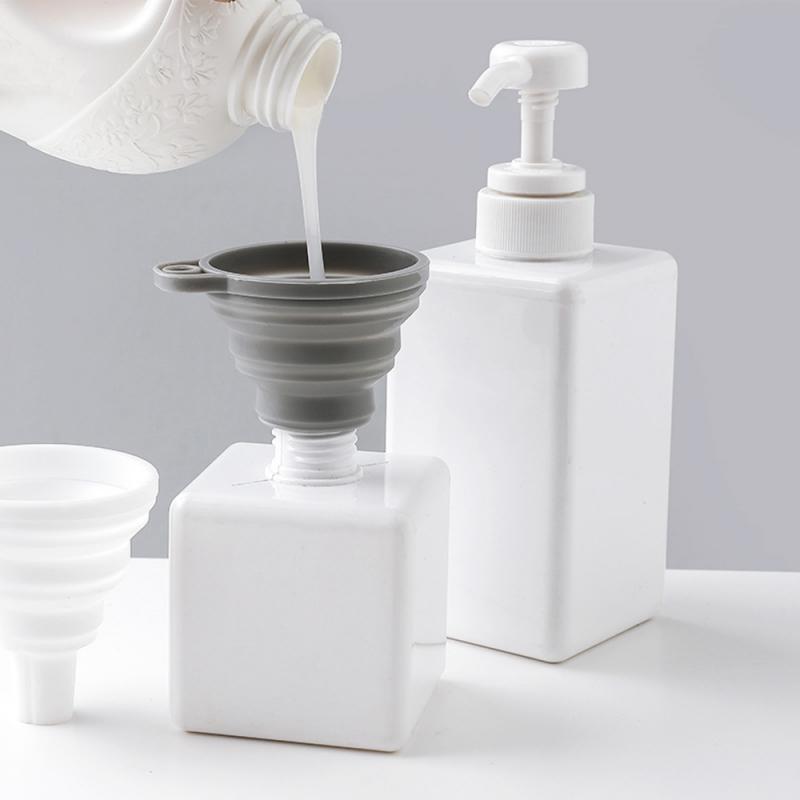 Keuken Mini Siliconen Opvouwbare Trechter Inklapbare Stijl Trechter Hopper Keuken Koken Tool Accessoires Keuken Doseren Trechter