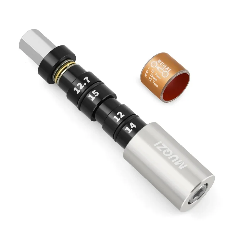 MUQZI Bike Rear Shock Bushing Mount Tool MTB Rear Suspension Eyelet Bushing Installation and Removal Tool: PURPLE