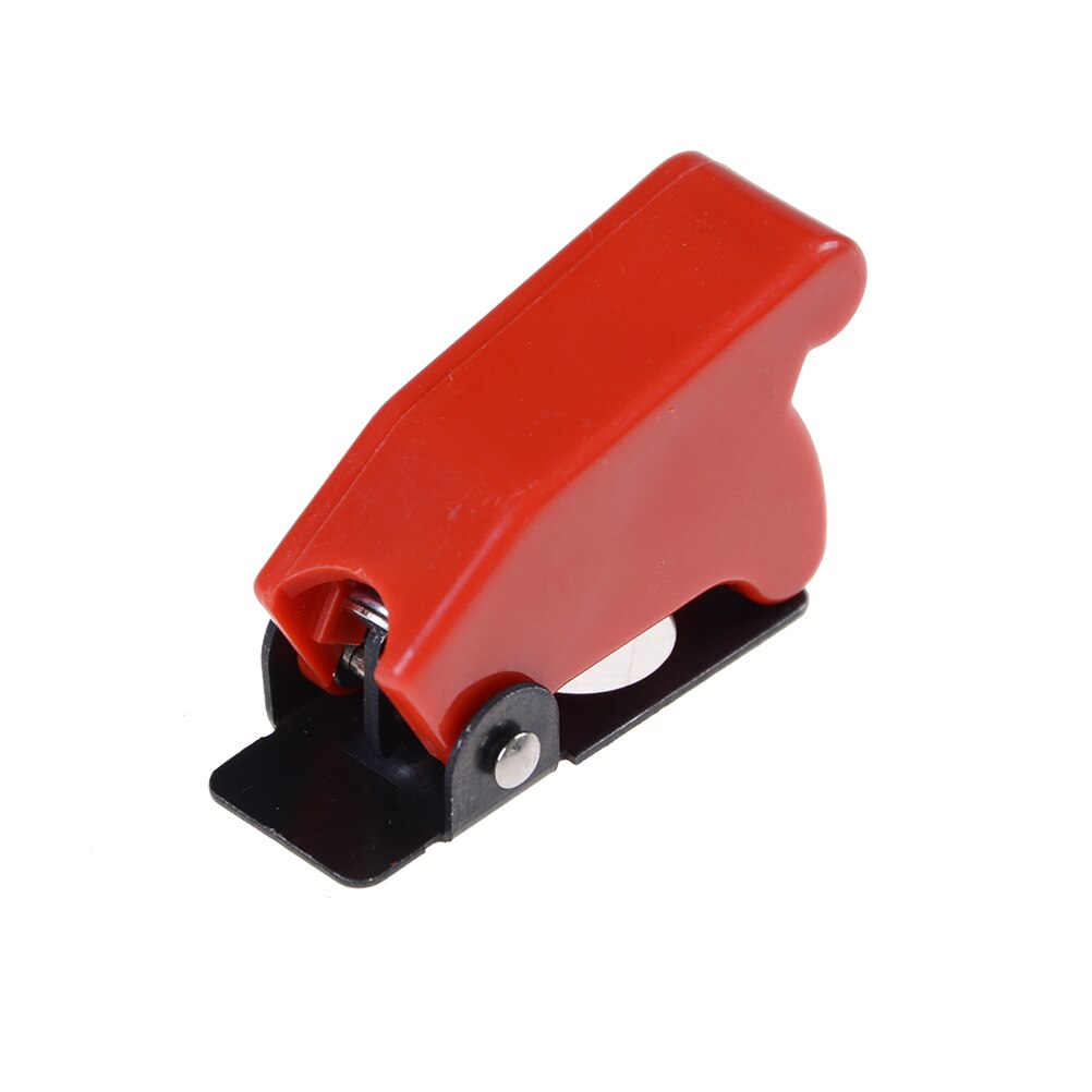 12mm Red Toggle Switch Waterproof Boot Plastic Safety Flip Cover Cap SAC-1