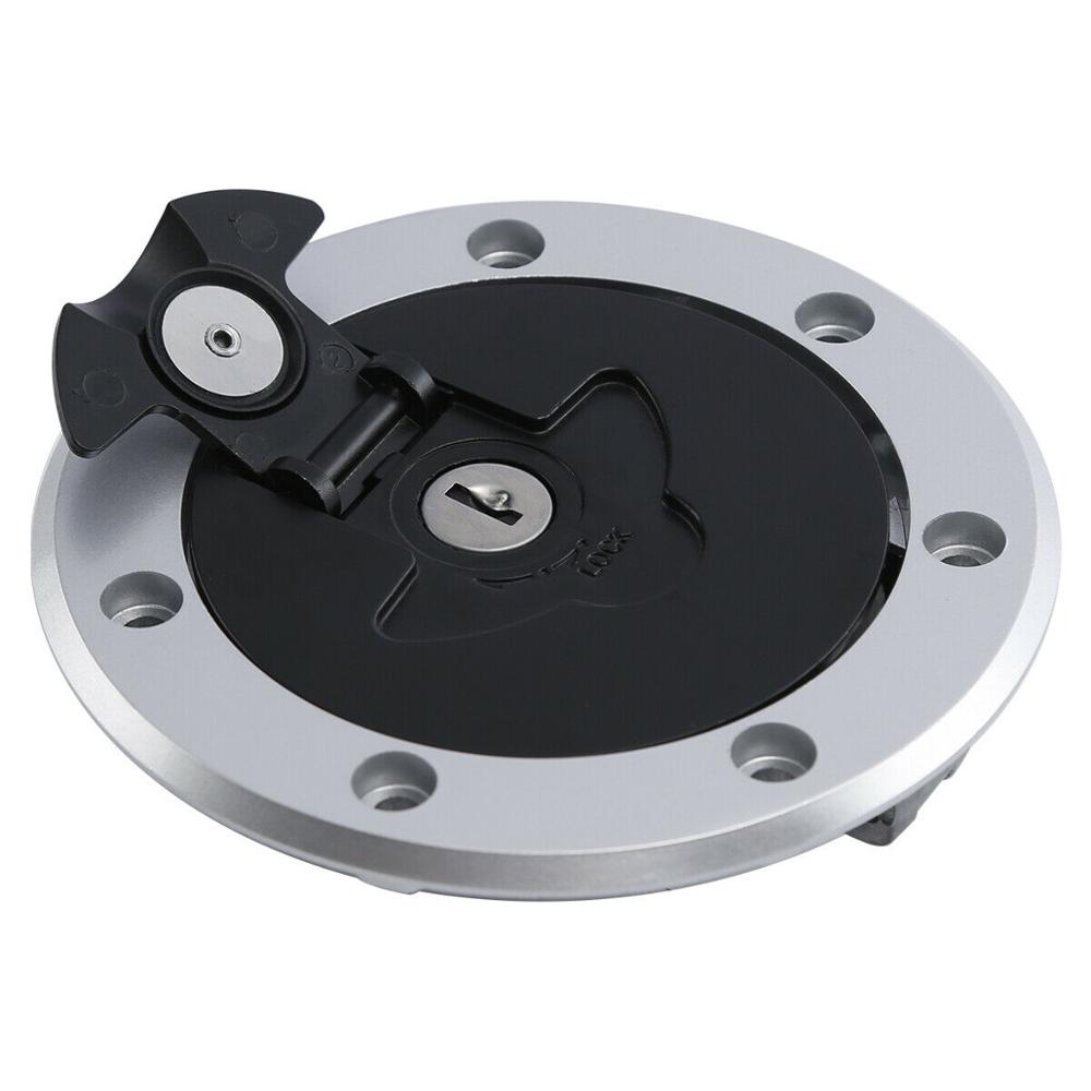 Motorcycle Fuel Gas Tank Cap Cover Lock Key For Kawasaki Ninja ZX6R