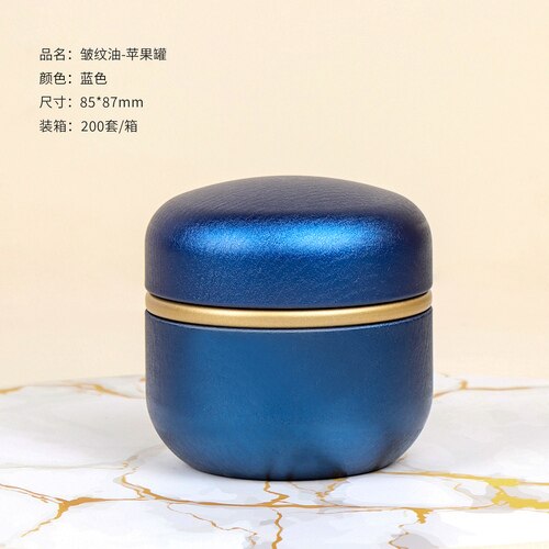 Metal Pattern Tea Cans Portable Small Sealed Cans Home Painted Candy Jewelry Boxes Food Storage Containers Home Decor: K