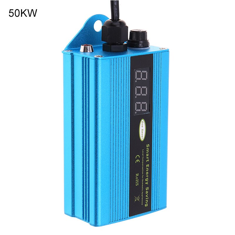 Intelligent Energy Saver 90-265V 50KW Power Electricity Saving Box EU/US Plug Factor Electricity Bill Killer Up To 35% for Home