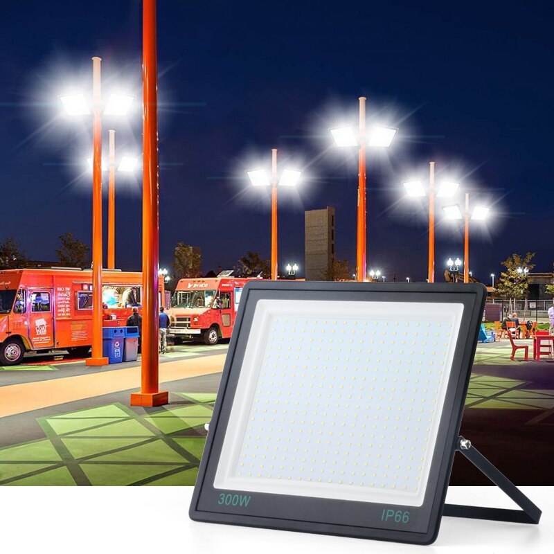 300w led valonheitin 220v ulkovalaistus  ip67 karkaistu lasi valonheitin puutarhaprojektorin valo 200w 150w 100w