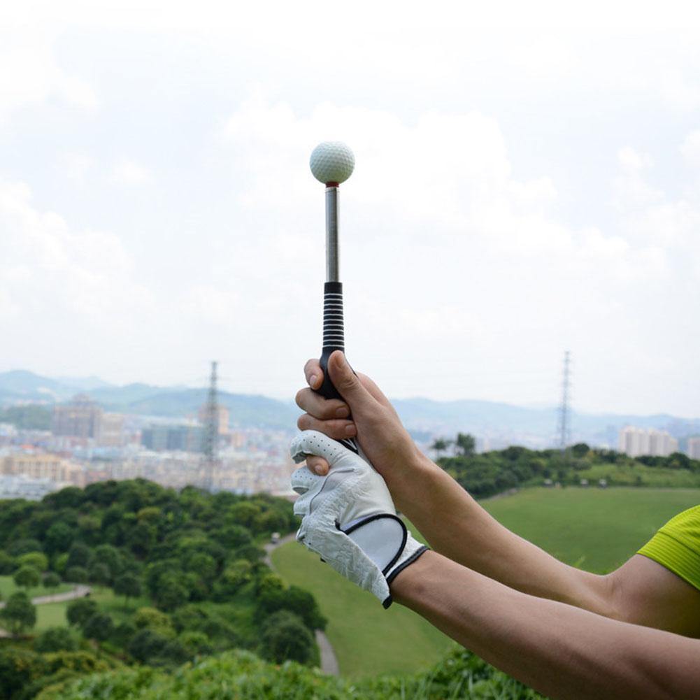 Golf Swing Trainer Durable Ergonomic Telescopic Rhythm Training Artifact Exerciser Practice Swing Stick