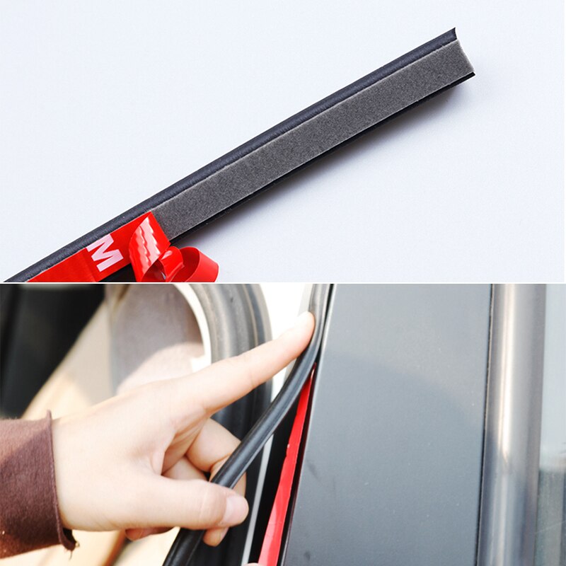 Auto-styling Rubber Auto Deur Afdichting Strips Stickers Kofferbak Geluidsisolatie Waterdichte Afdichting Sticker Auto Universele Accessoires