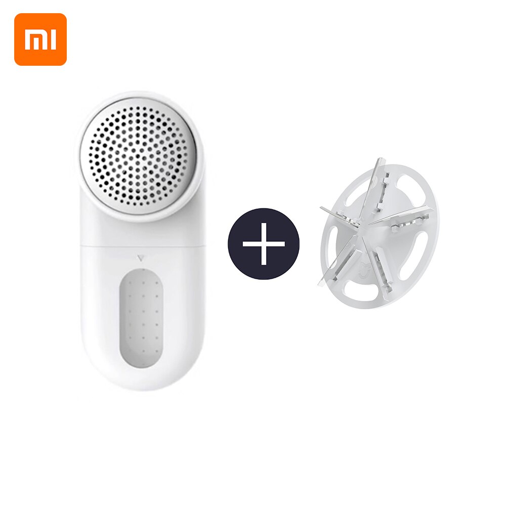Xiaomi-eliminador de pelusas eléctrico Mijia, máquina portátil para quitar pelusas, afeitadora de tela: with 1 Cutter Head
