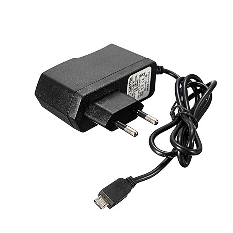 Cargador Micro USB de 5V y 1A, adaptador de fuente de alimentación de 5W, Cable de carga de 5V y 1000mA para teléfonos inteligentes Android, Altavoz Bluetooth