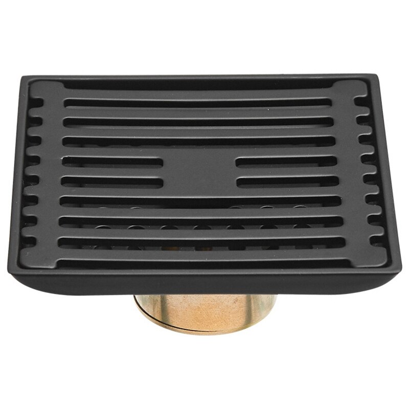 Stainless Steel Direct Row Large Displacement Floor Drain Bathroom Bathroom Balcony Anti Odor And Anti Blocking Baking Paint