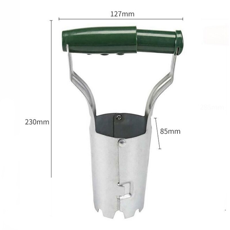 Automatic Transplanter Garden Hand Bulb Planter Tool with Depth Mark Soil Release Planting Tool for Digging Hole Seed