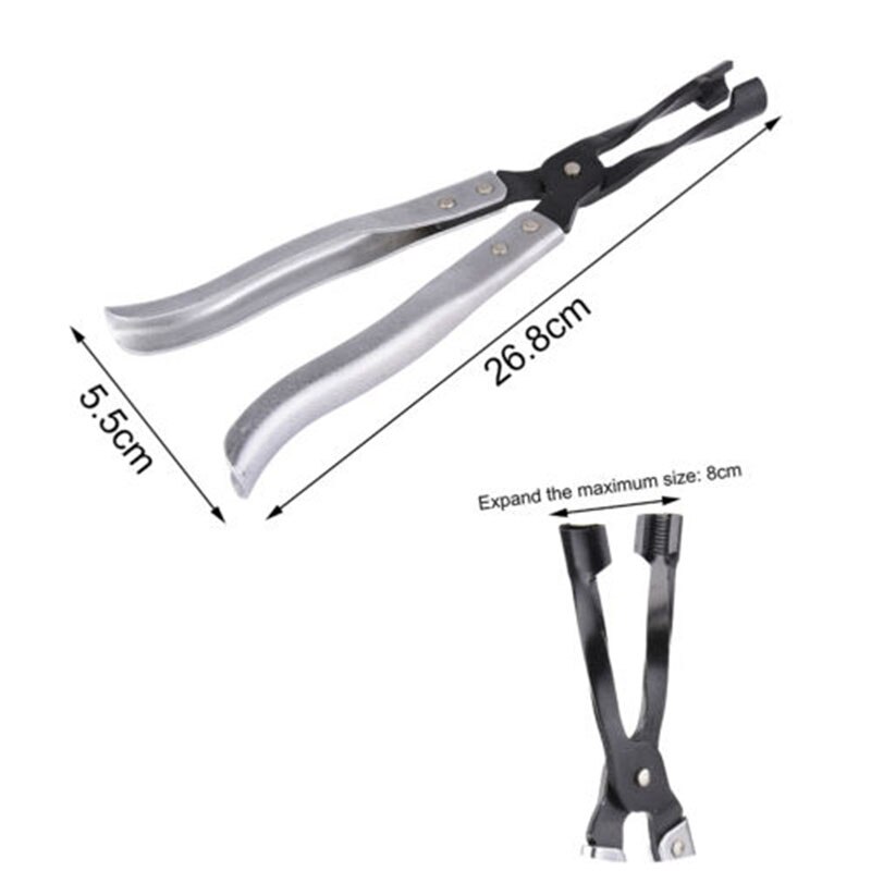 Car Cylinder Head Valve Spring Compressor Kit Automobiles Stem Seal Installer Remover Plier Repair Tool Garage Kit