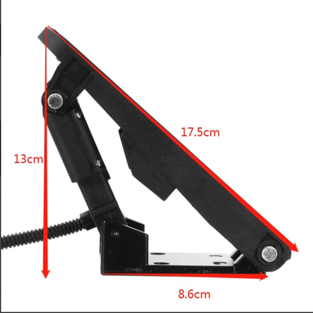Fodpedal gaspedal elbil plast accelerator fodpedal hastighedskontrol cykel konvertering kit til golf cart atv go-kart