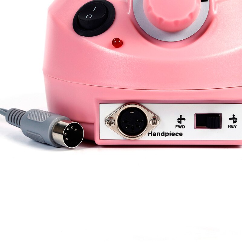 Elektrische Nail Boor 30000 Rpm Apparaat Voor Pedicure Kit Verwijder Art Polijstmachine Gel Met Boor Plaatsing Gat Tool Set 30000 Rpm