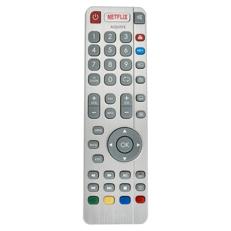Replacement Remote Control for Sharp Aquos RF Smart LED TV Remote Control: Default Title