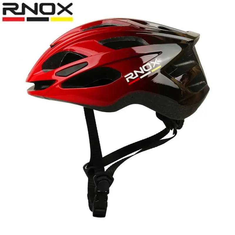 RNOX Neuer ultraleichter Fahrradhelm, Sicherheitskappe, Fahrradhelm für Damen und Herren, Rennrad, Ausrügestochen, Rennrad, MTB, Erwachsene, Fahrradhelme: Burgunderrot
