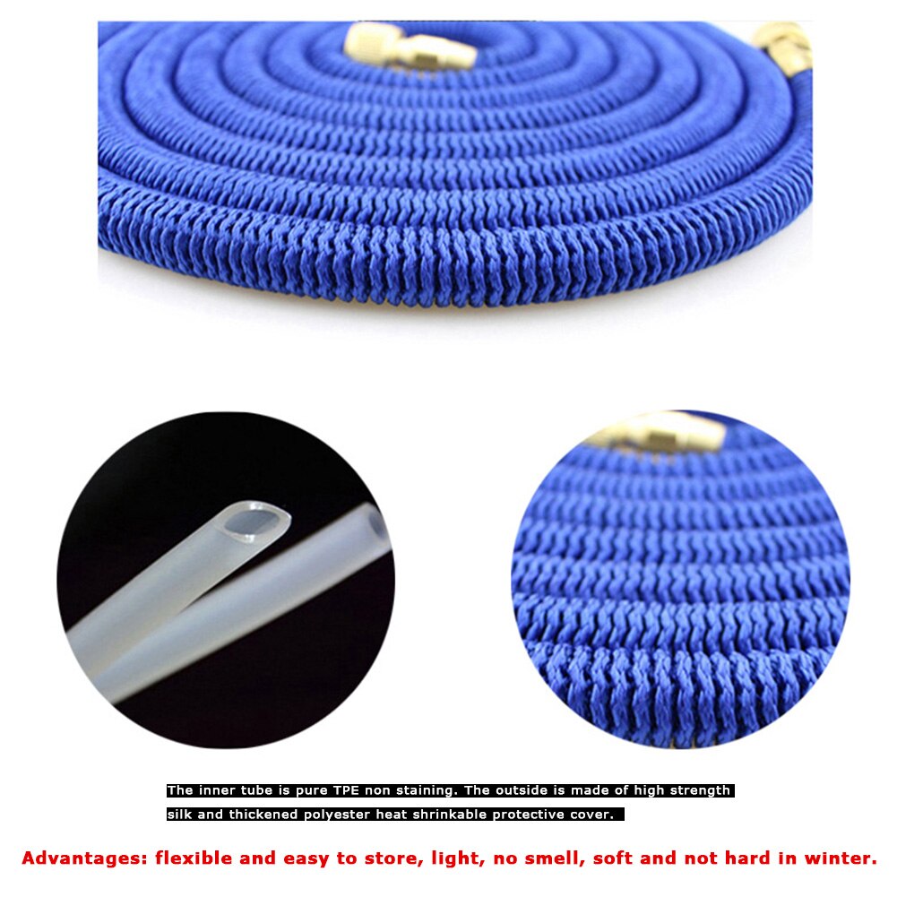 Garden Hose Water Expandable Watering Hose High Pressure Car Wash Expandable Garden Magic Hose Pipe