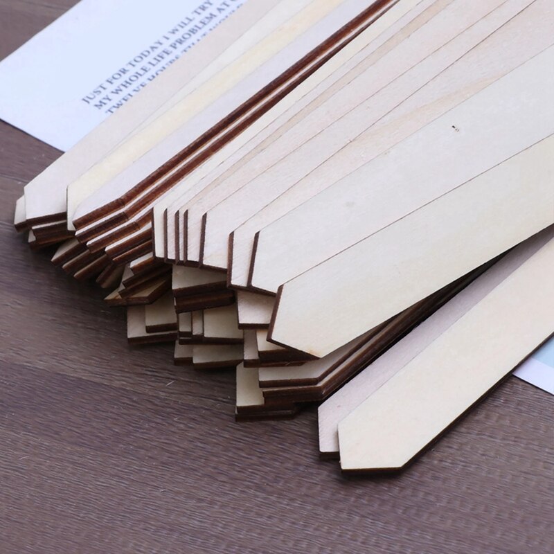 Wooden Garden Labels Handicrafts Green Decorative ... – Vicedeal