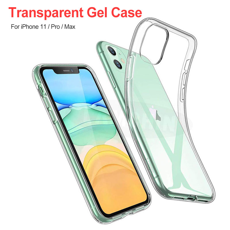 Voor iPhone 11 TPU Soft/Hard Cover Case Ondersteuning Draadloos Opladen Voor Apple iPhone X/iPhone 11 pro 11max Clear Phone Case