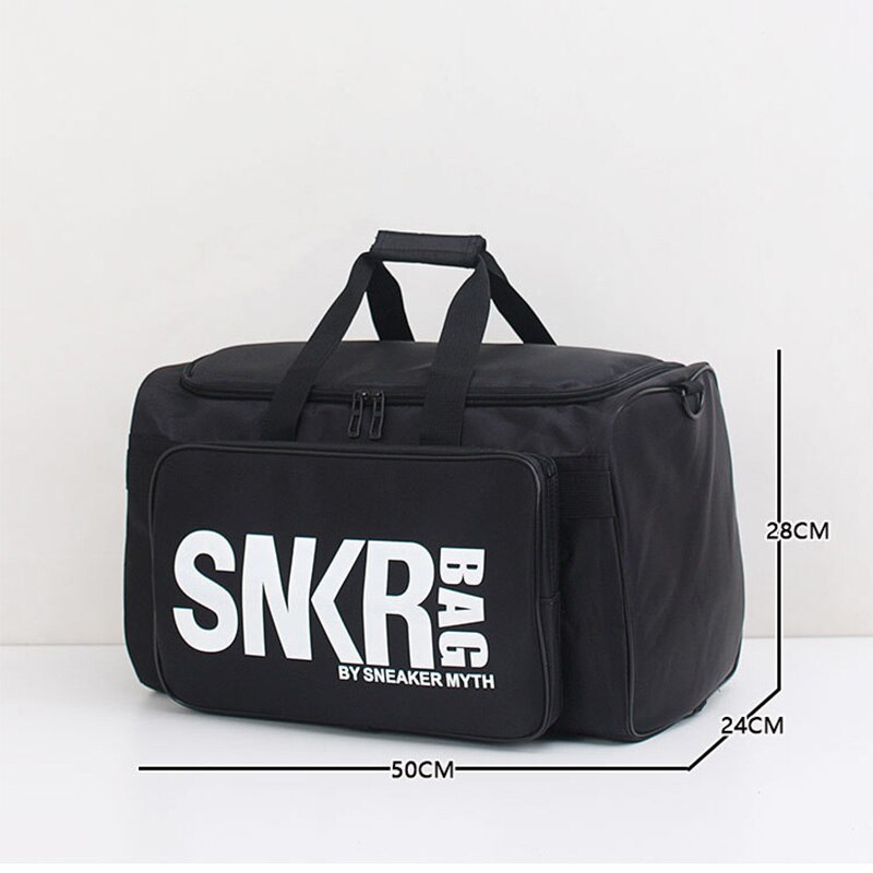 Mannen Vrouwen Sporttas Voor Sneaker Schoenen Compartiment Verpakking Organisator Waterdichte Nylon Sport Travle Duffel Tassen