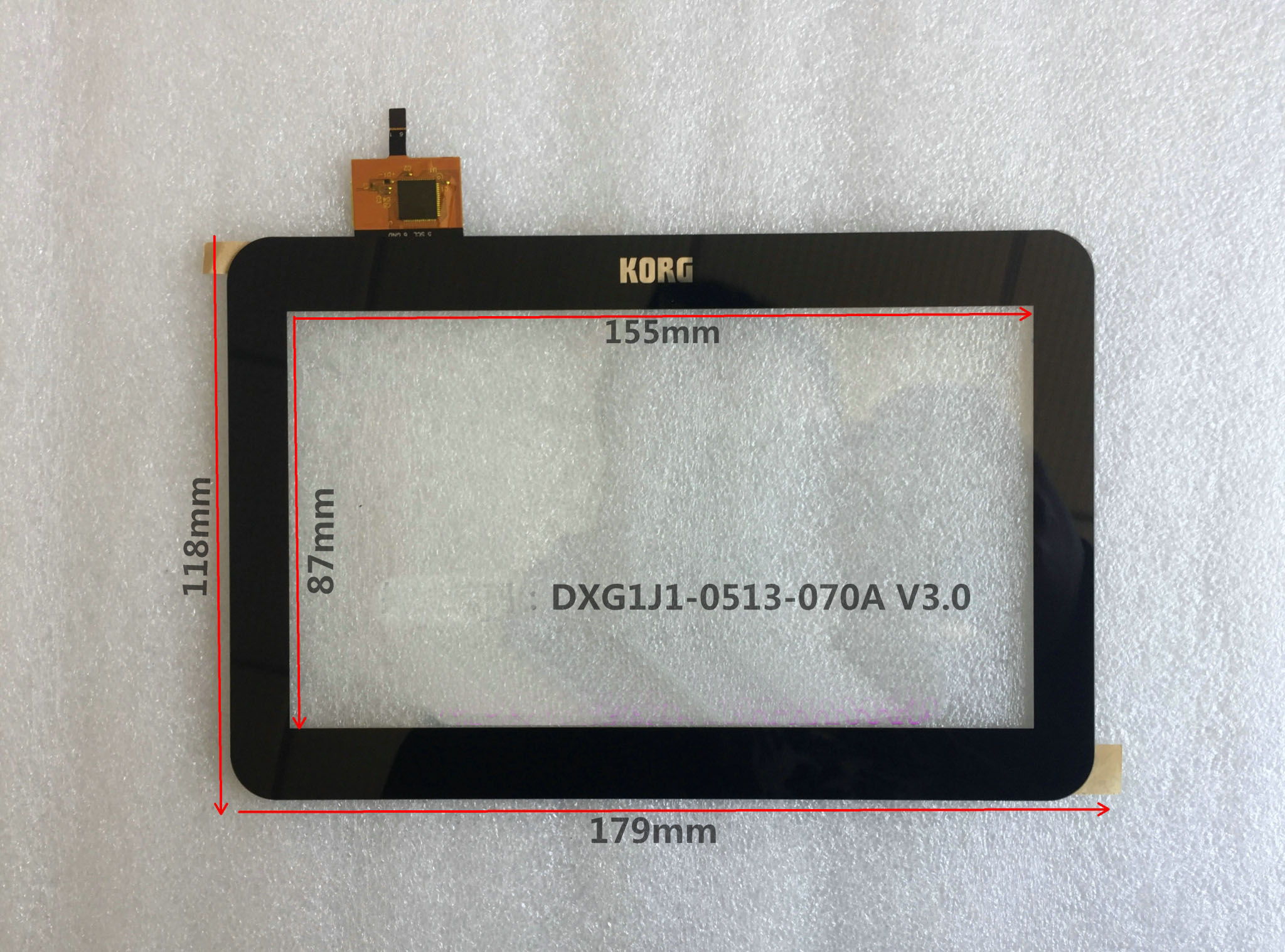 Tablette pc de 7 pouces avec écran tactile, pour Korg PA-4X61 PA4X PA4X-61 Pa700 Pa1000 numériseur DXG1J1-0513-070A V3.0,