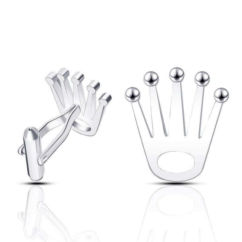 Trendy mans kobber manchetknapper fly terninger manchetknapper sjove armknapper business bryllup dekorationer groomen: 8