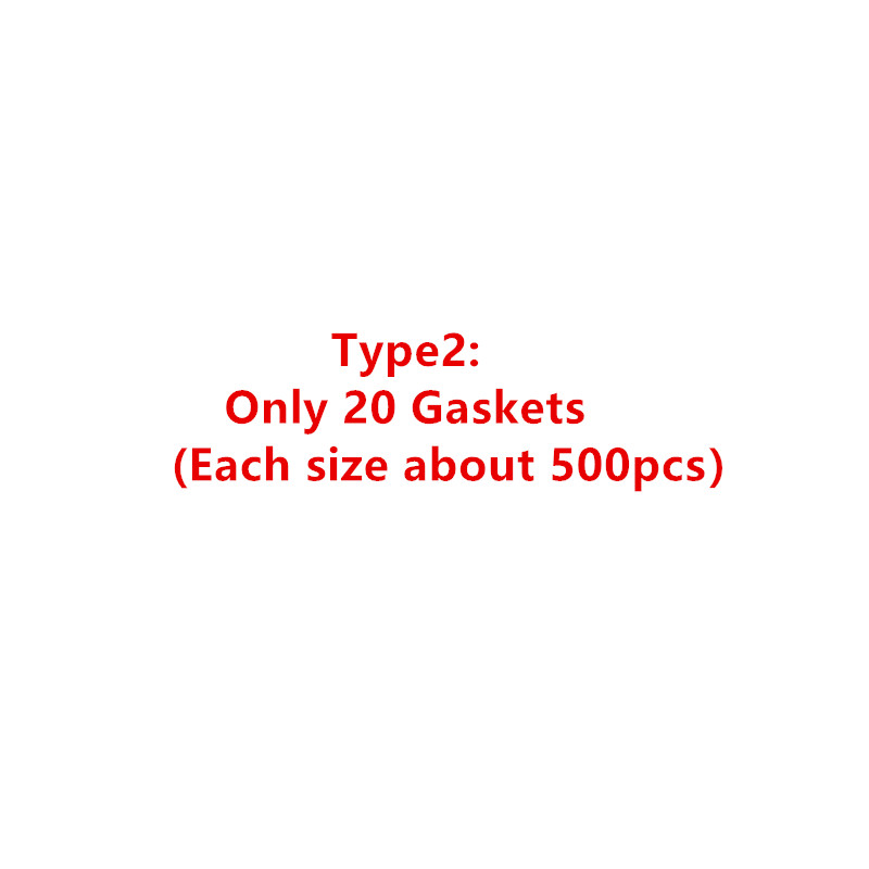 1Set 30 Maat 9000-10000 Stuks Aansteker Reparatie Onderdelen Aanstekers Accessoires Rubber O-Ringen Pakkingen Filter Wattenschijfje T-Plug Set: YELLOW