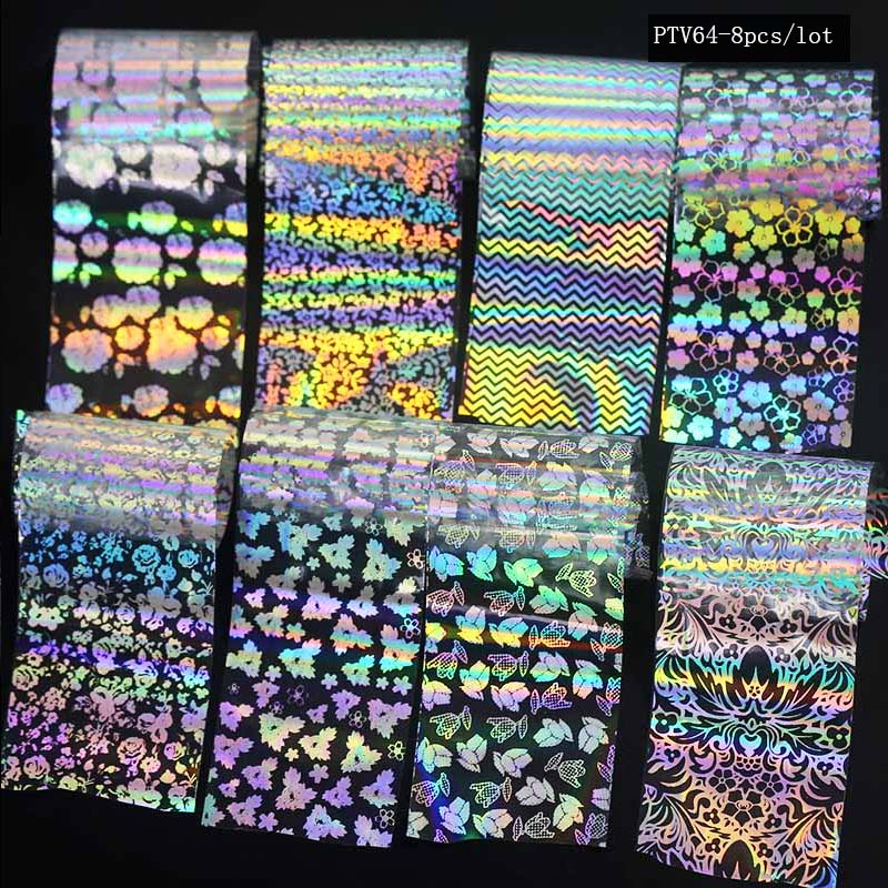 1set Starry Sky Nail Foils Nail Art Transfer Sticker Decal Stylish DIY Nail Tips Decoration