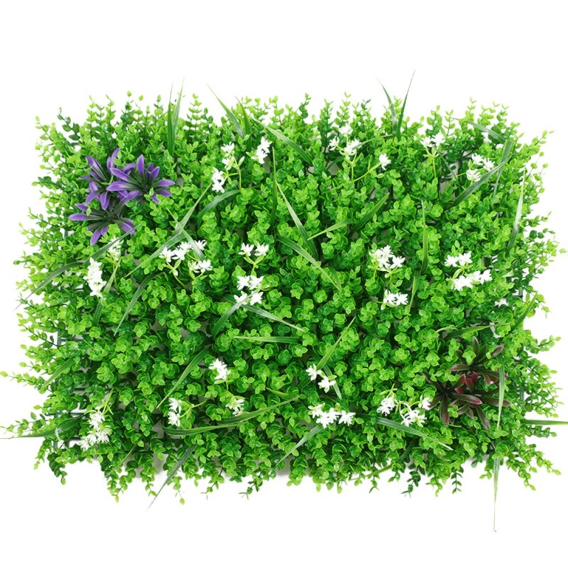 40*60*8Cm Kunstmatige Groene Plant Gazon Tapijt Diy Verfraaiing Muur Stro Mat Familie Tuin Bruiloft Decoratie simulatie Gazon