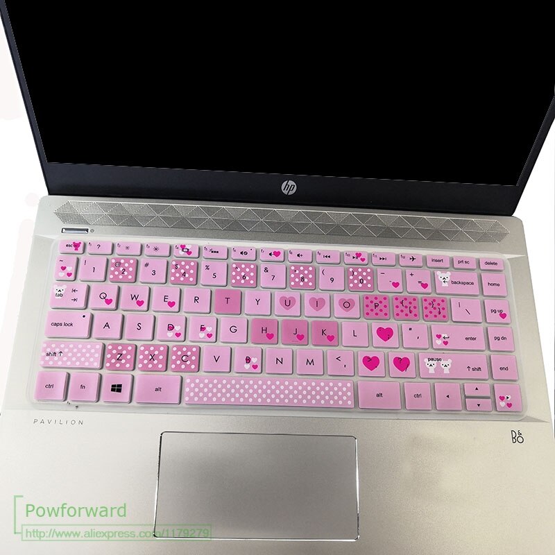protecteur de couverture de clavier d'ordinateur portable de 14 pouces pour HP pavillon X360 14-BAxxxx/X360 14-BFxxxx Series