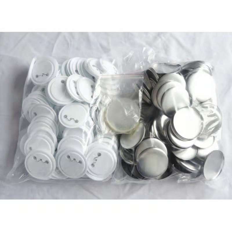 25mm Button Badges Pin Raw Material DIY button badge supplies parts Button Badge blank material 2000 pcs