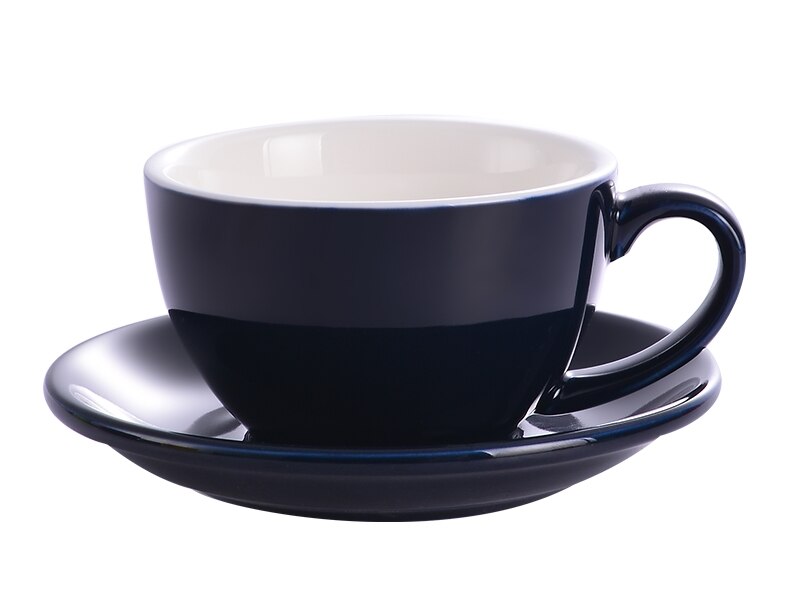 Mhv 1 Pcs 300 Ml, Prachtige Keramische Koffie Beker En Lepel Set, , grote Capaciteit Cup, Europese: 8