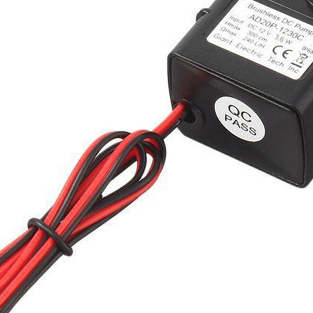 Portable Dc 12V Micro Dc Brushless Water Pump Ultra Quiet Brushless Motor Diving Pool Pump Micro Pump