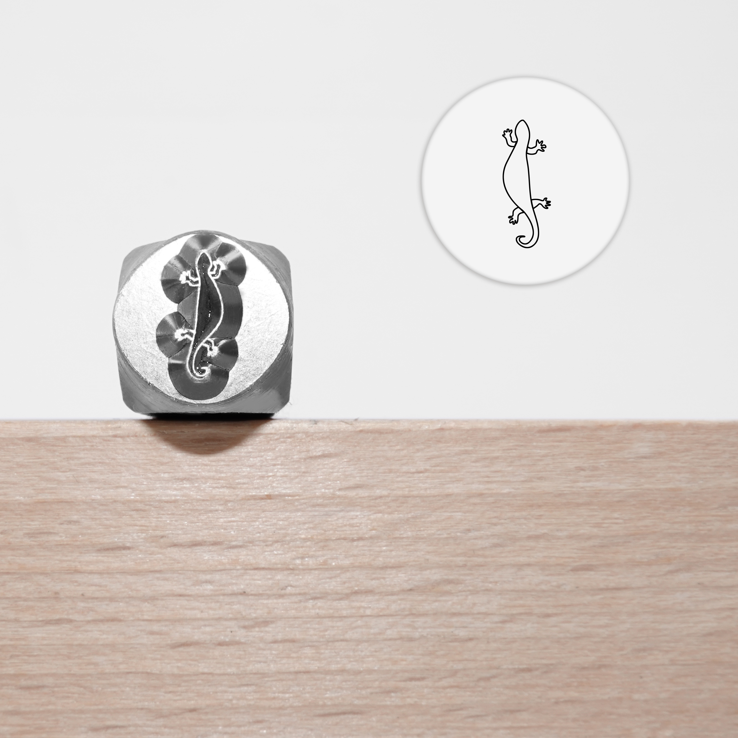 Metal Stamping Jewelry Making Supplies Forest Animals Metal Stamp for Metal, Jewelry (8.5mm): plum