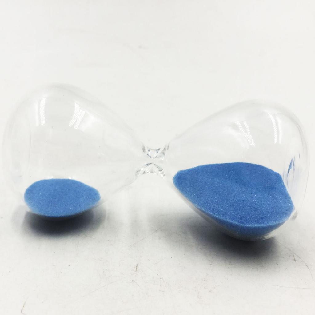 3 Minute Hourglass Glass Sand Timer For Kitchen Eggs , Games And Timeouts