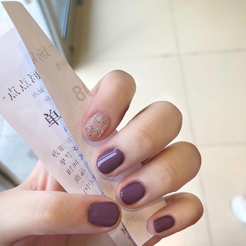 Faux ongles à pression avec colle, de Style 3D, 24 pièces