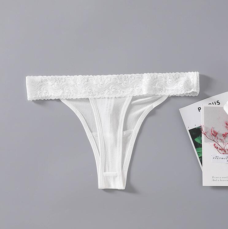 3 Pack Vrouwen 100% Echte Zijde Sexy V-String Thong Panties Ondergoed Lingerie 1010