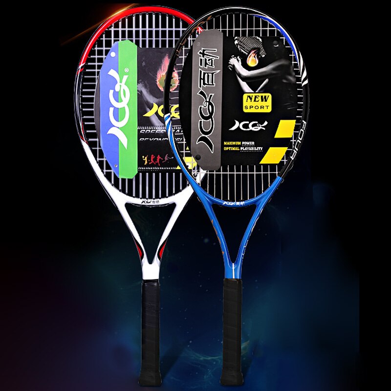 Træning tennisketsjer kulfiber pickleball snor tasker ketsjer padel multifarve ketchere sport til voksne