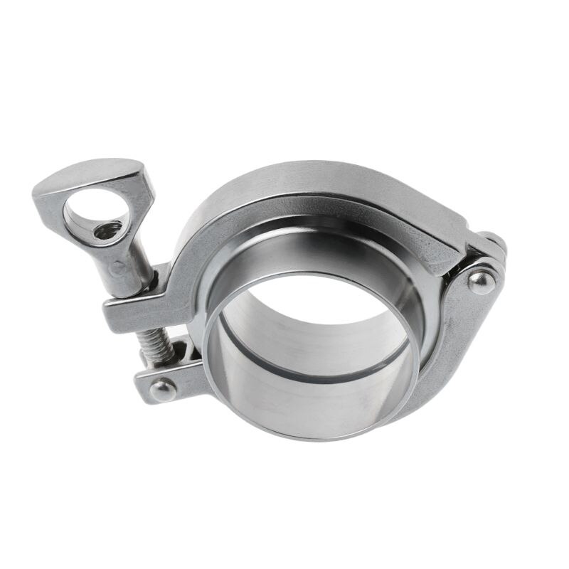 304 Stainless Steel Sanitary Clamp Quick-connect Joint Sanitary Grade Chuck Quick-fit Joint Plumbing Pipe Ring Seal Set Y4QC
