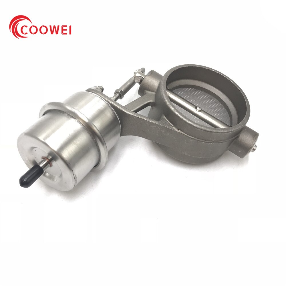 2'' 51MM Stainless Steel Exhaust Control cutout Valve Set With Vacuum Actuator Close Style