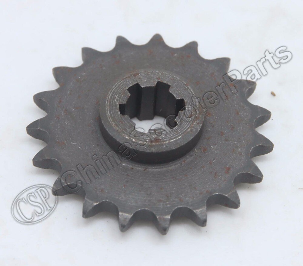 15 19 25 15T 19T 25T Tooth Teeth 6MM 25H Front Sprocket 47CC 49CC Mini Moto Dirt Pit Bike Parts