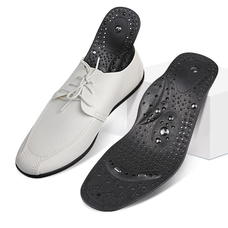 Magnetische Silicone Gel Inlegzolen Gewichtsverlies Therapie Afslanken Schoenen Voet Massage Ondersteuning Acupressuur Therapie Pad Arch Pads Ins I0S1
