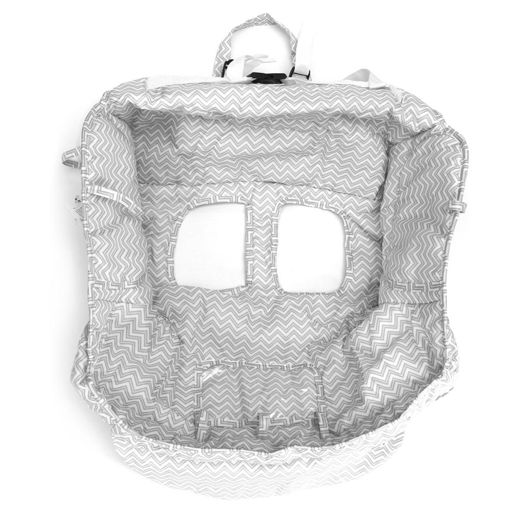 Opvouwbare Baby Winkelwagen Baby Seat Cover Bescherming Cover Trolley Zachte Pad Zuigeling Eetkamerstoel Zitkussen Met Veiligheidsgordel